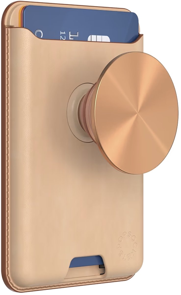 PopSockets PopWallet met Magnetische Ring - Vegan Tan Nigiri
