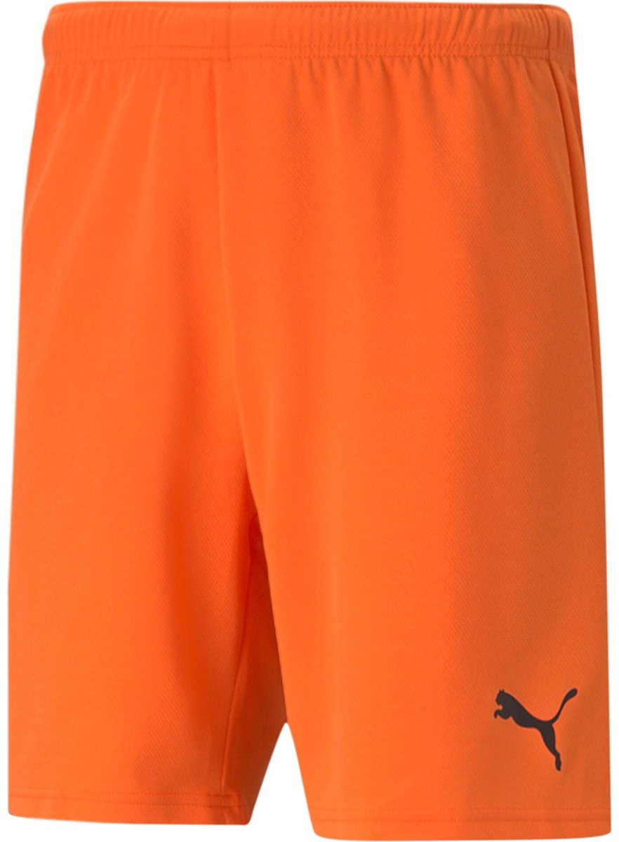 Puma Teamrise Short Kinderen - Oranje | Maat: 116
