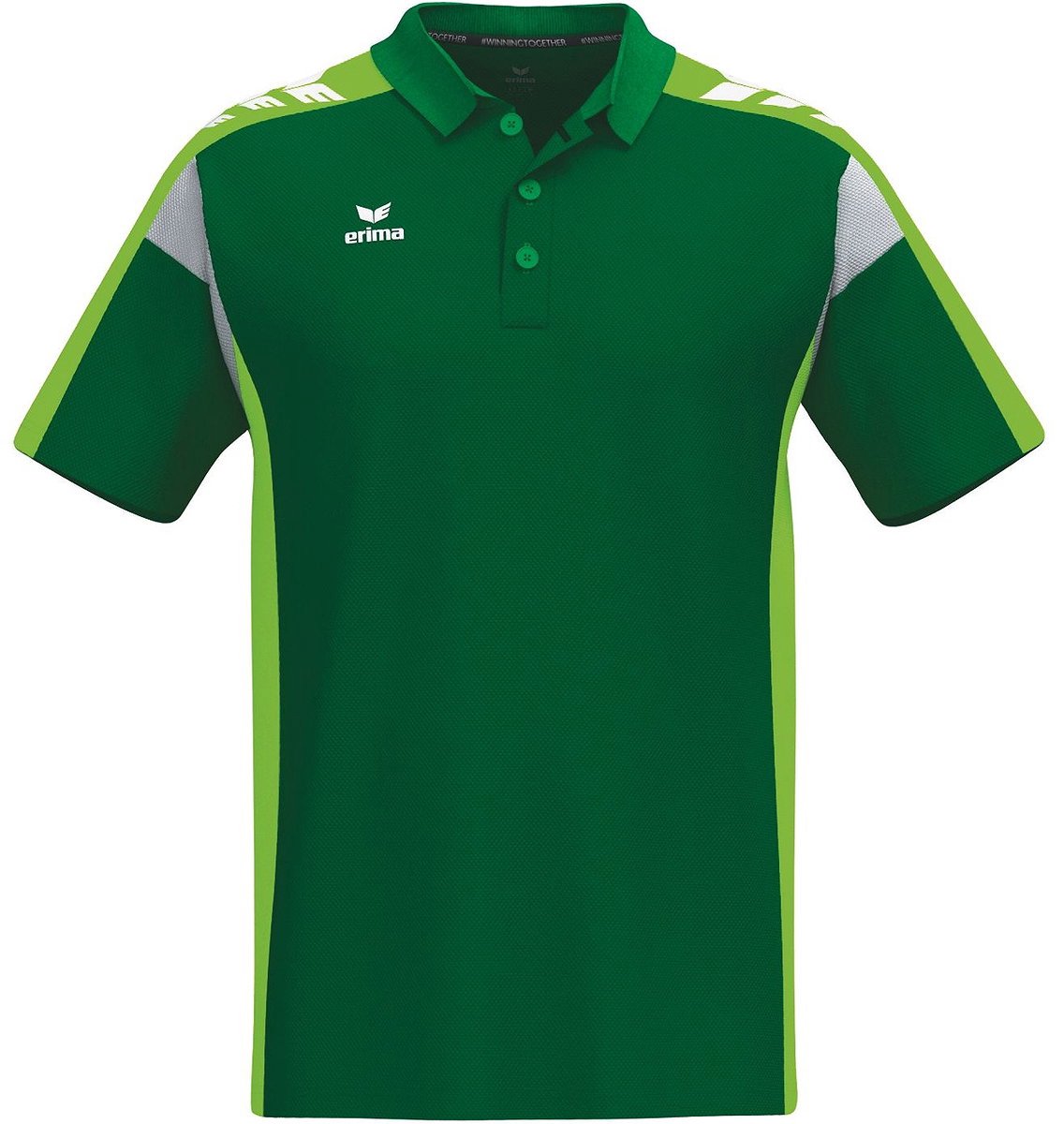 Erima Celebrate 125 Polo Heren - Smaragd / Green Gecko | Maat: 3XL