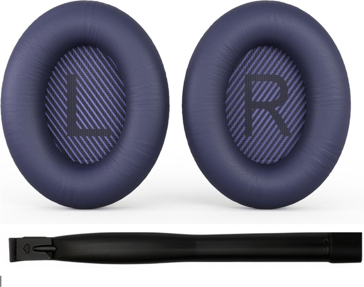 Lamsvacht NC 700 Oorkussens Echt Lederen Oorkussens Kussens Schapenvacht Compatibele Cups Compatibel Met Bose Nc700 Noise Cancelling Hoofdtelefoon Zwart