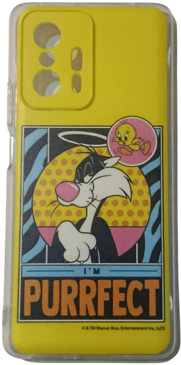 Looney tunes - telefoonhoesje / case - XIAOMI 11T 5G / 11T PRO 5G - geel