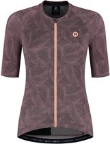 Rogelli Essential Graphic II Dames Fietsshirt - Korte mouw - Rood