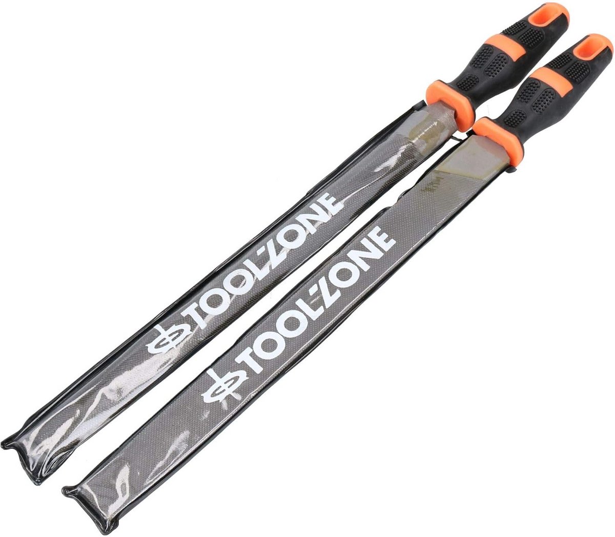 Metalen Vijlset 2 Stuks 300mm met Comfortabele Handgrepen Vijlenset