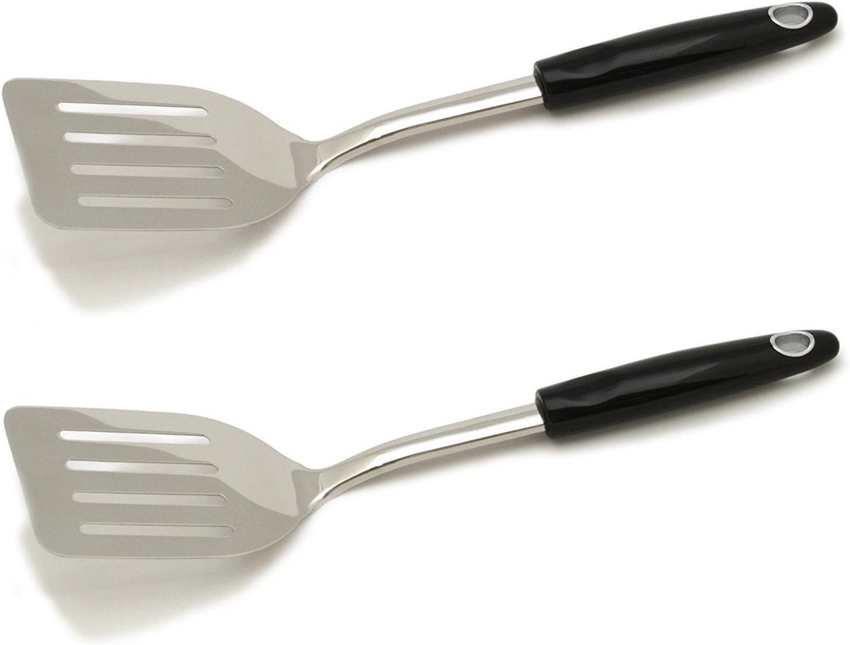 Set van 2 RVS Spatels - Stevige en Duurzame Keukenhulp