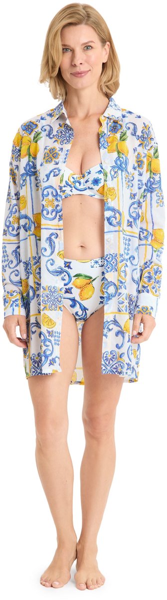 Rösch Lemon Strandblouse 1265504 Multicolor - maat 40