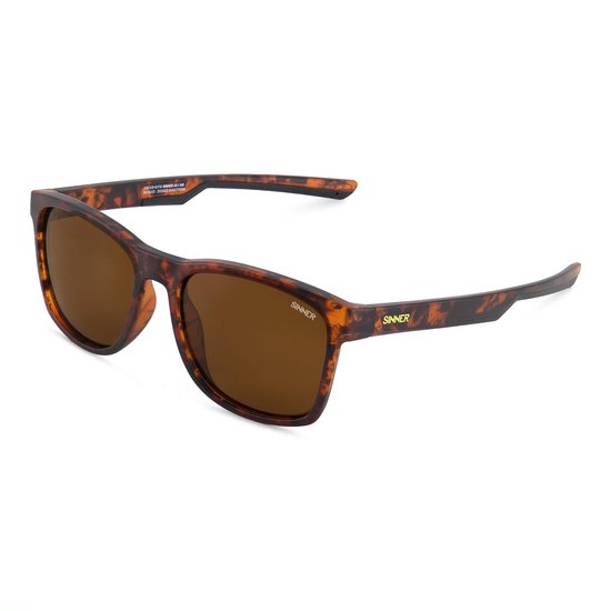 SINNER Zuni - Zonnebril - Polariserende SINTEC®-lenzen - Bruin/ zwart - Dames - One size - BIO based frame