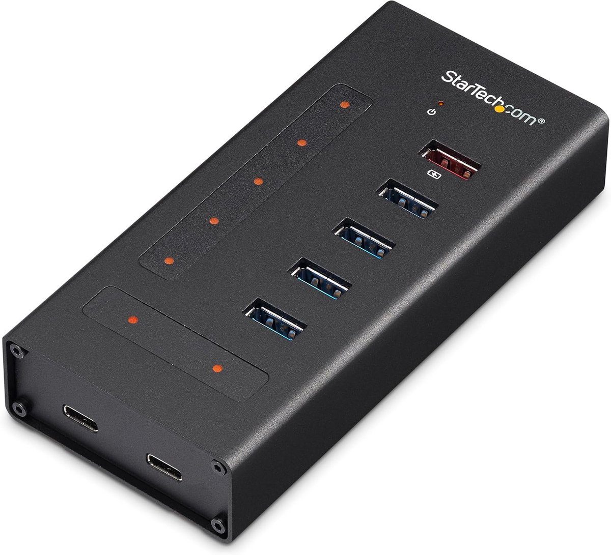 7 Poorts USB Hub USB 3.0 - Metalen Behuizing - USB-A en USB-C Aansluitingen