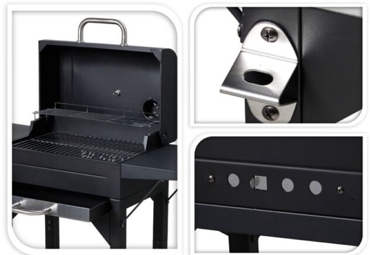 Koopman Houtskool BBQ - mat zwart thumbnail 5