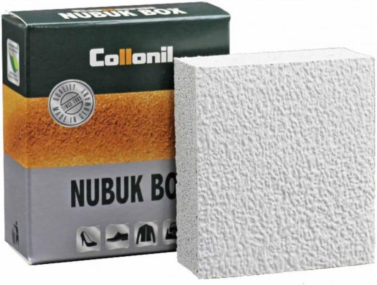 Nubuck Sponsrubber voor Suède en Velours - Droog Reinigen en Opfrissen
