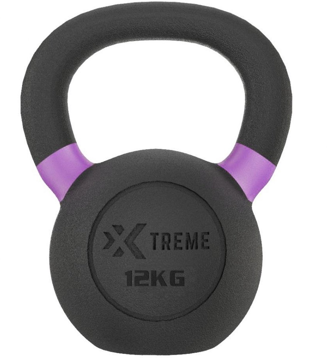 Xtreme Fitness gietijzer Kettlebell Premium Paars 12Kg