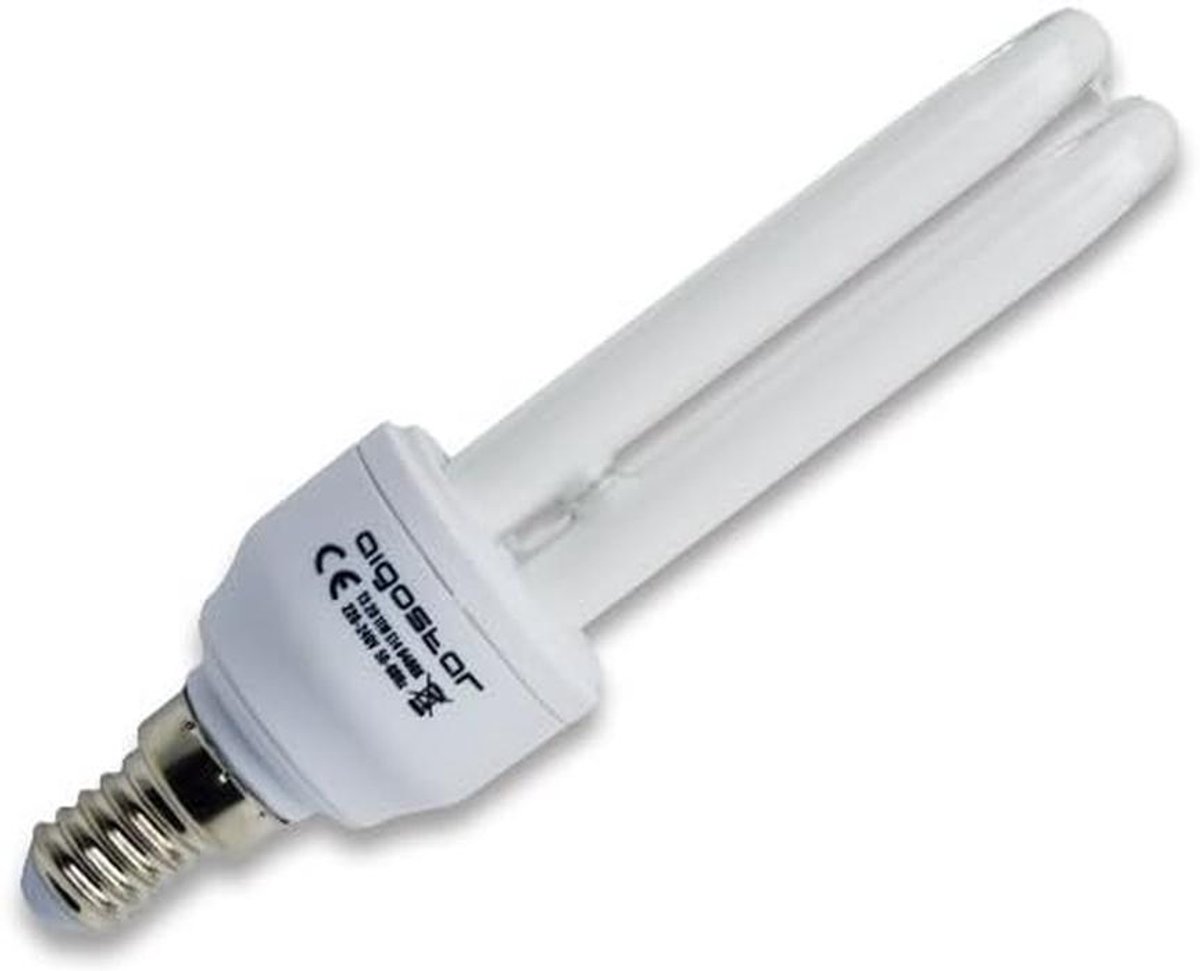 Energiebesparende Spaarlamp E14 Koel Wit Licht 7 Watt