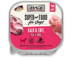 MACS DOG Kalfsvlees & Eend 10 x 150g - hoog vers vleesgehalte 99%