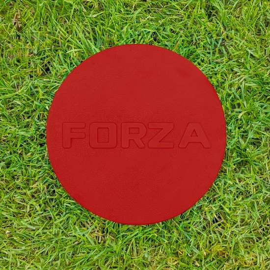 20 Stuks Mini Trainingsschijven - Platte Disc Markers voor Voetbal en Sporttraining - Inclusief Draagtas van Merkloos — afbeelding 2