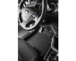VW Transporter T5/T6 2003-2024 – Rubber Vloermatten – 6 Persoons, 2 Rijen