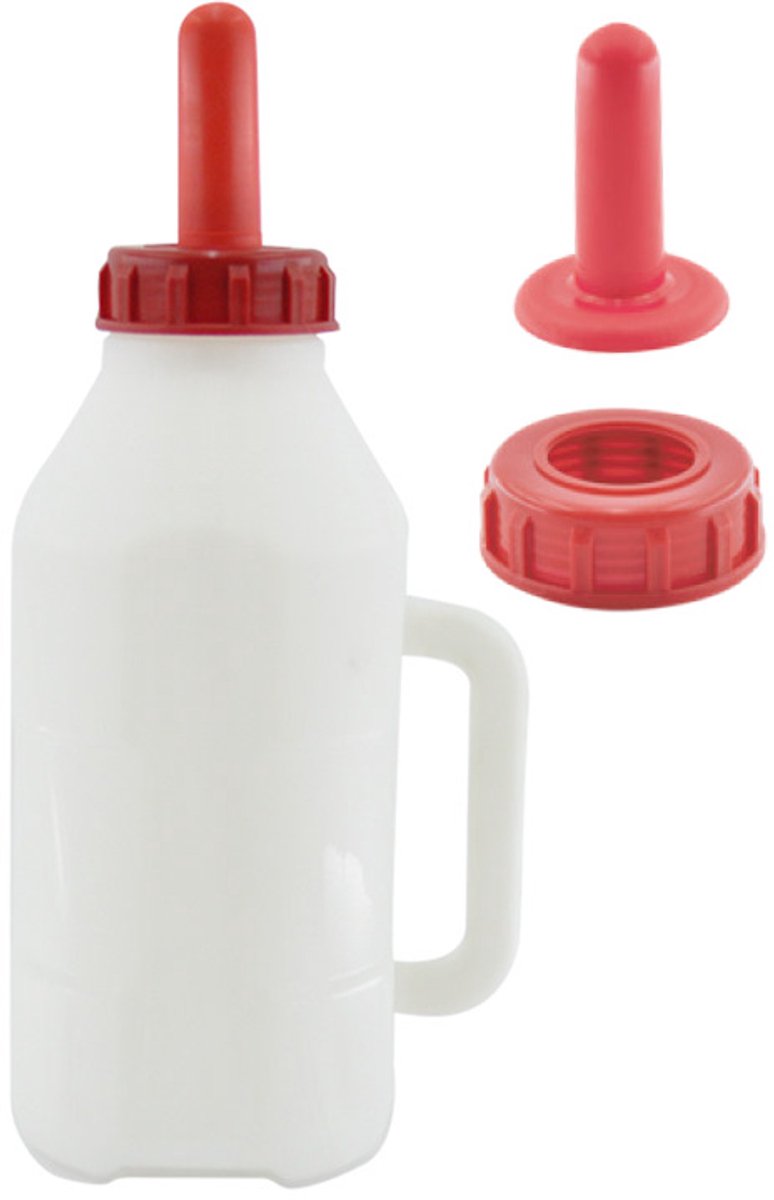 Kalverfles 3,5 liter - Drinkfles / Voedfles voor Kalveren en Runderen met TPE-speen