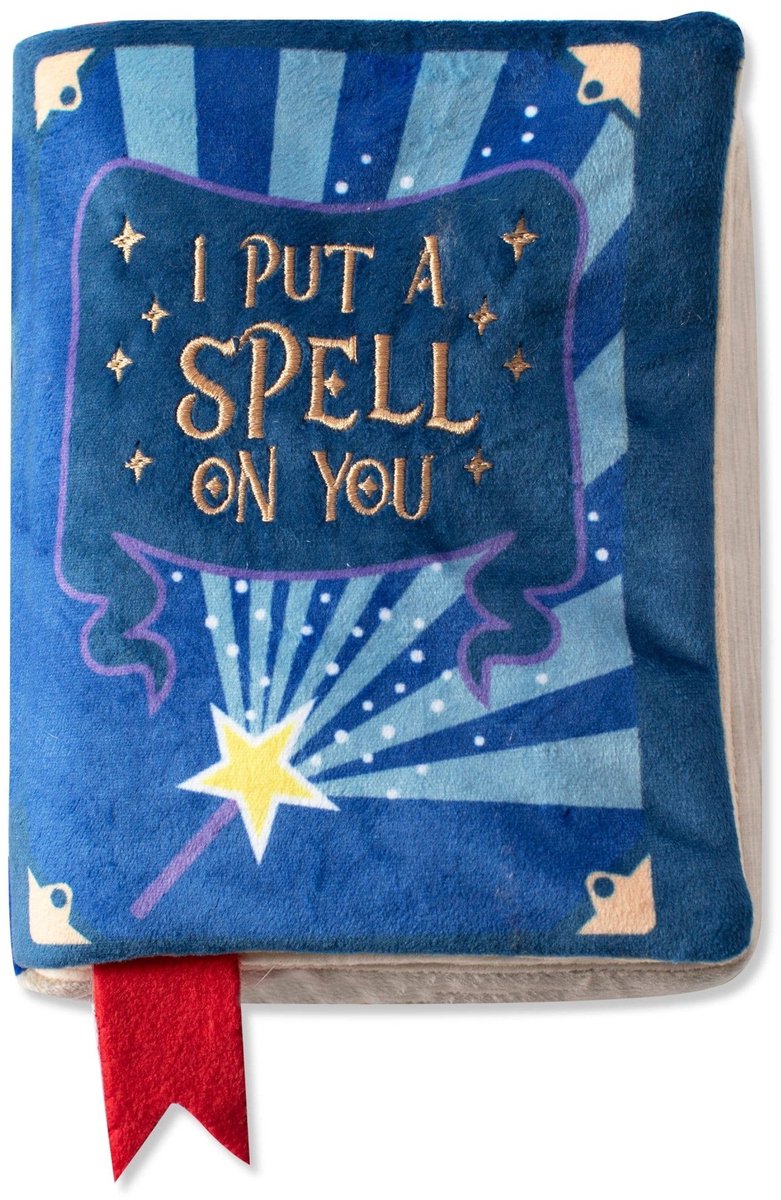 Petshop by Fringe Studio - 314032 - I put a spell on you - Hondenspeelgoed – Honden speelgoed – Hondenspeeltjes – Speelgoed hond – Speelgoed voor honden - Piepspeelgoed – Pluche – Halloween - Hondenknuffel