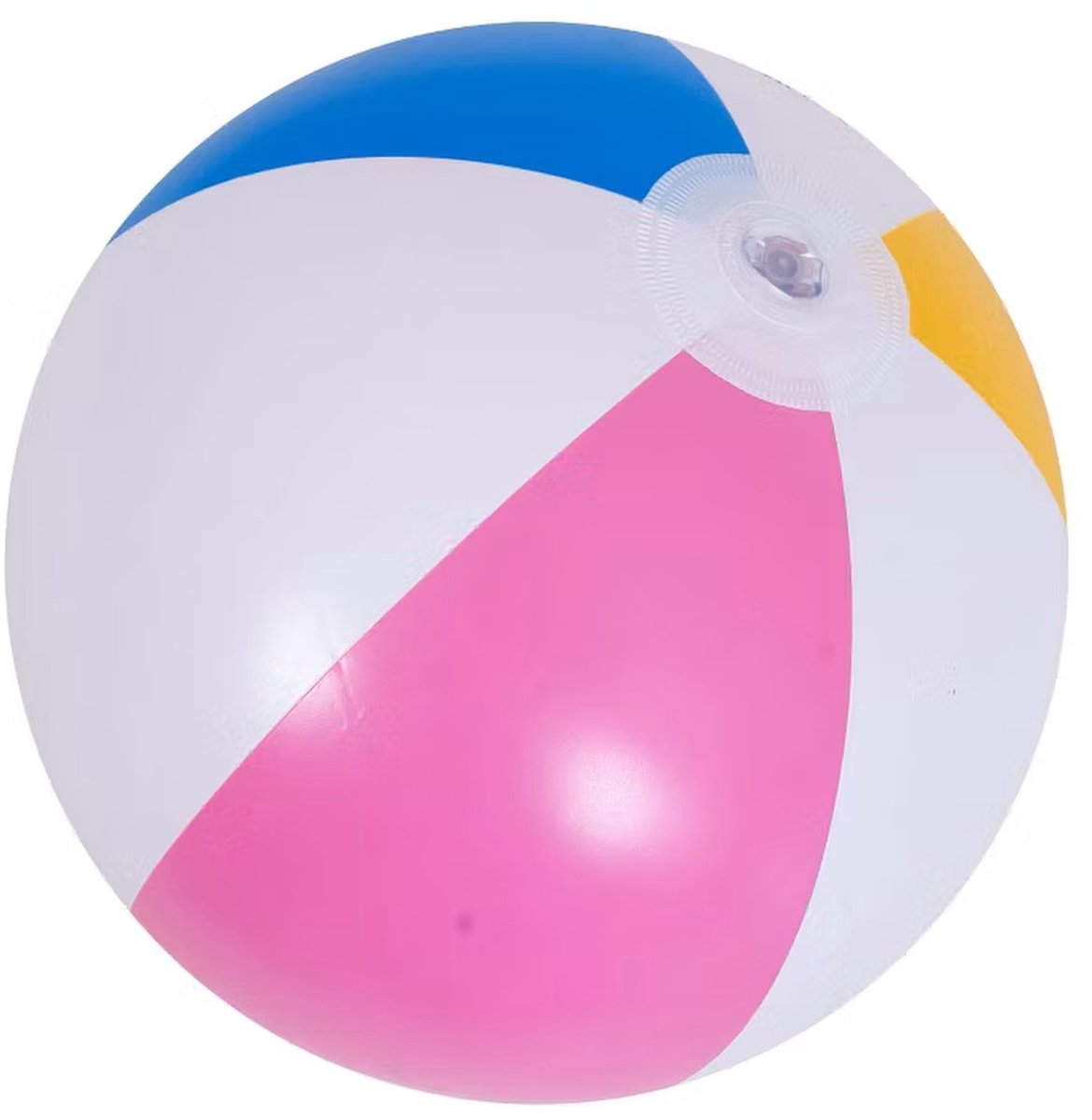 Grote kleurrijke zwembadbal van 50 cm voor eindeloos speelplezier in het water en op het strand.