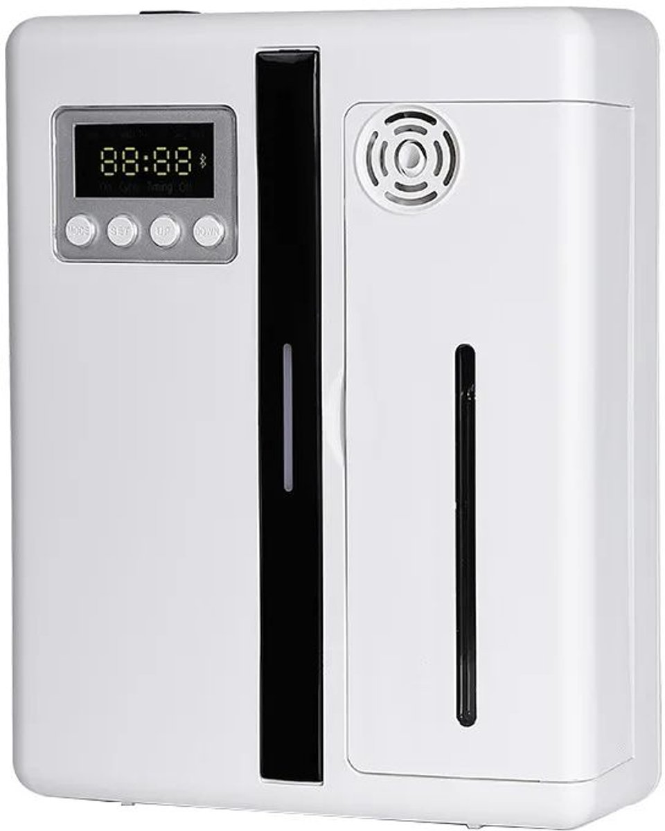 LeeuwenChoice® Slimme Geurverspreider Aroma Therapie - 160ml - Bluetooth - Wandmontage Mogelijk - Met Timer - Voor Thuis Spa Ervaring