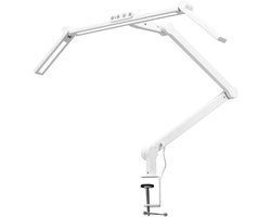 Nagel Lamp LED wit met tafelklem- Met dimfunctie- Nagel lamp -Manicure – Verlichting- Nails