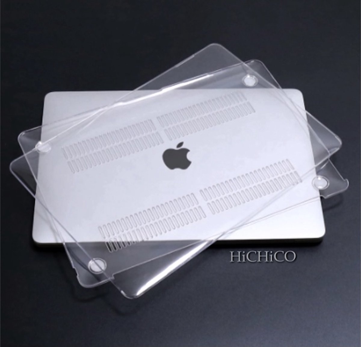 MacBook Air 13 inch Hard Case (2019 / 2018) - Laptop Hoes - Clear Hard Case - Transparant – Eff Pro