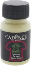 Cadence Glow in the Dark Textielverf 50 ml Groen