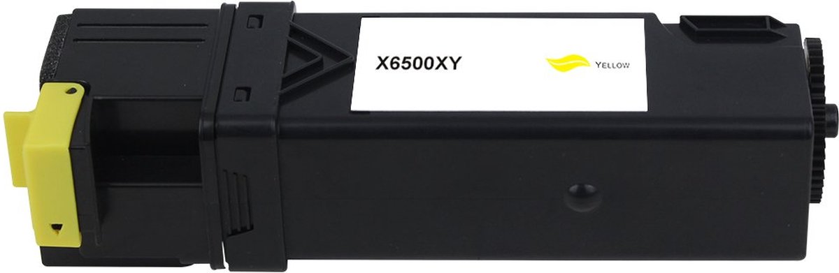 Xerox 106R01596 Toner Cartridge Geel - 2500 Pagina's - Huismerk 106R01596 Compatible - Alternatief voor Phaser 6500 6500DN 6500N WorkCentre 6505 6505DN 6505N - 106R01596 Alternatief Tonercartridge - Xerox Inktcartridge - Huismerk Toner Geel