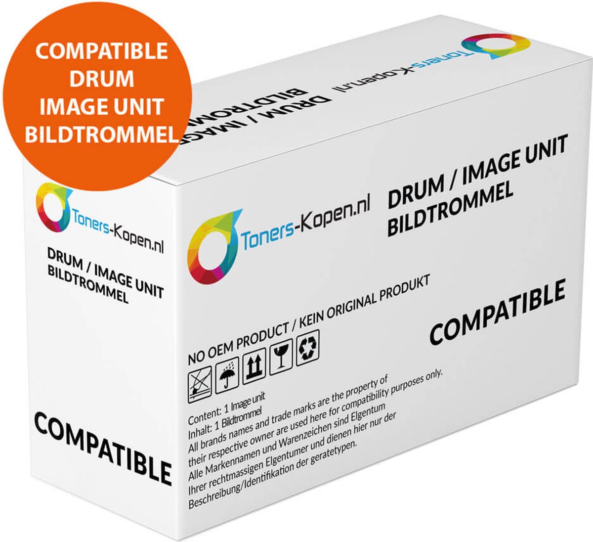 Oki 44844408 - Alternatieve Drum Unit - Zwart - 30000 Pagina's - 44844408 compatible - 44844408 alternatief - C822 C831 C841 - Oki toner