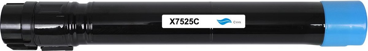 Xerox 006R01516 - Toner Cyaan - 15000 pagina's - Huismerk Compatible - Geschikt voor Xerox WorkCentre 7525 Xerox WorkCentre 7530 Xerox WorkCentre 7535 Xerox WorkCentre 7545 Xerox WorkCentre 7556 - X7525C alternatief - Xerox toner