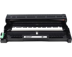 Brother DR-2200 - Drum Unit Zwart - 12000 pagina's - Huismerk Compatible - Geschikt voor Brother DCP-7060 Brother DCP-7060D Brother DCP-7065DN Brother DCP-7070DW Brother DCP-7070DWR Brother HL-2135W Brother HL-2220 Brother HL-2230