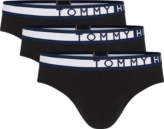 Tommy Hilfiger slips (3-pack) - heren slips zonder gulp - zwart - Maat: XXL