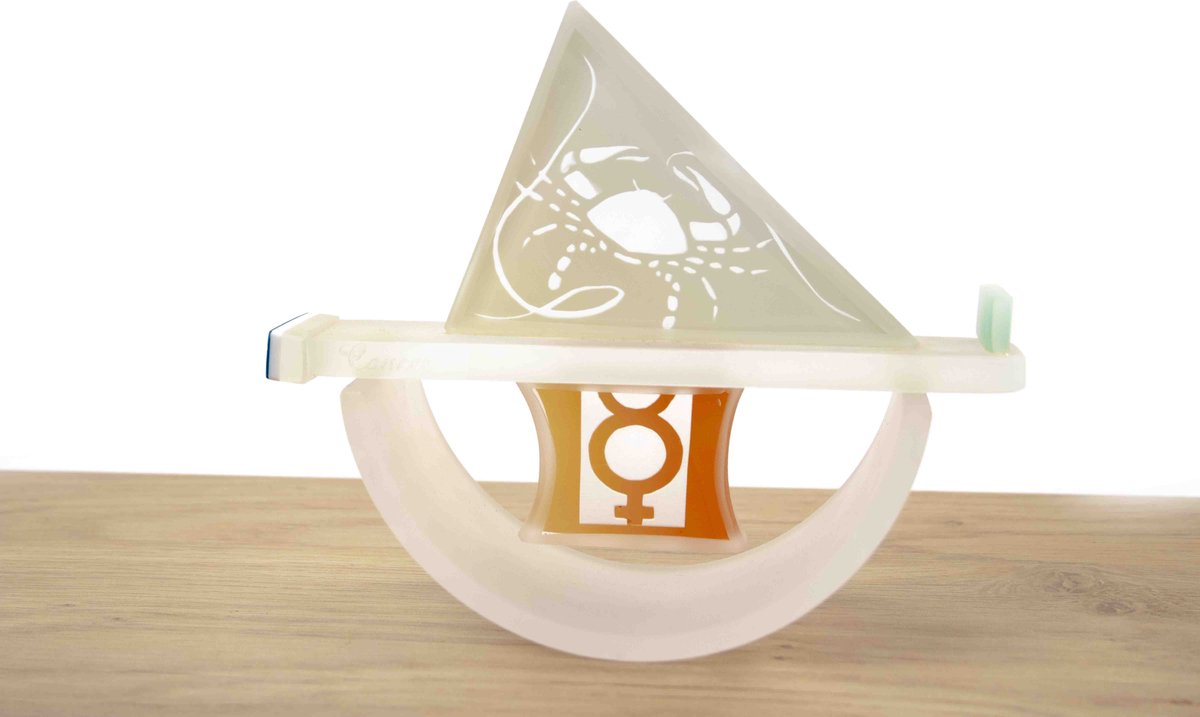 Loranto Sterrenbeeld Kreeft glazen object