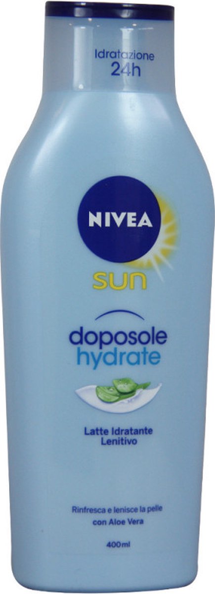 Nivea Sun - Aftersun - Hydraterende melk met aloe vera - 24 uurs hydratatie - 400 ml