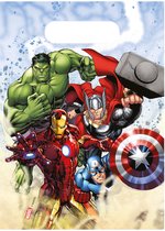 Traktatie zakje Mighty Avengers Infinity | 6 stuks