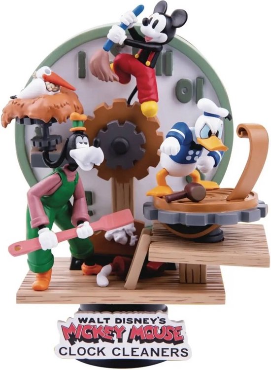 Beast Kingdom - Disney - Diorama-046 - Klok Schoonmakers - 16cm