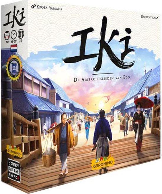 Boek: Iki, de ambacjtslieden van Edo NL * Geronimo Games * Bordspel *, geschreven door Geronimo