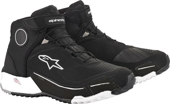 Alpinestars Cr-X Drystar Riding Zwart Wit Motorschoenen - Maat 11.5 - Laars