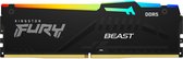 RAM Memory Kingston Fury Beast RGB CL40 5600 MHz 16 GB DDR5