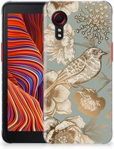 TPU Case geschikt voor Samsung Galaxy Xcover 5 Vintage Bird Flowers