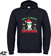 Klere-Zooi - Have a Llamazing Christmas - Hoodie - 3XL