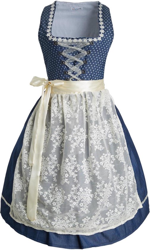 dressforfun - Midi-Dirndl Kleinwalsertal modèle 2 XL - déguisement halloween habiller vêtements de fête vêtements de carnaval vêtements de fête carnaval vêtements de fête - 304643