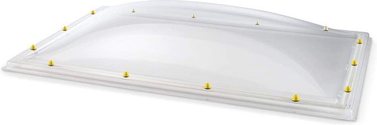 Lanterneau acrylique Skylux 5 parois - clair 1000 x 2200 mm
