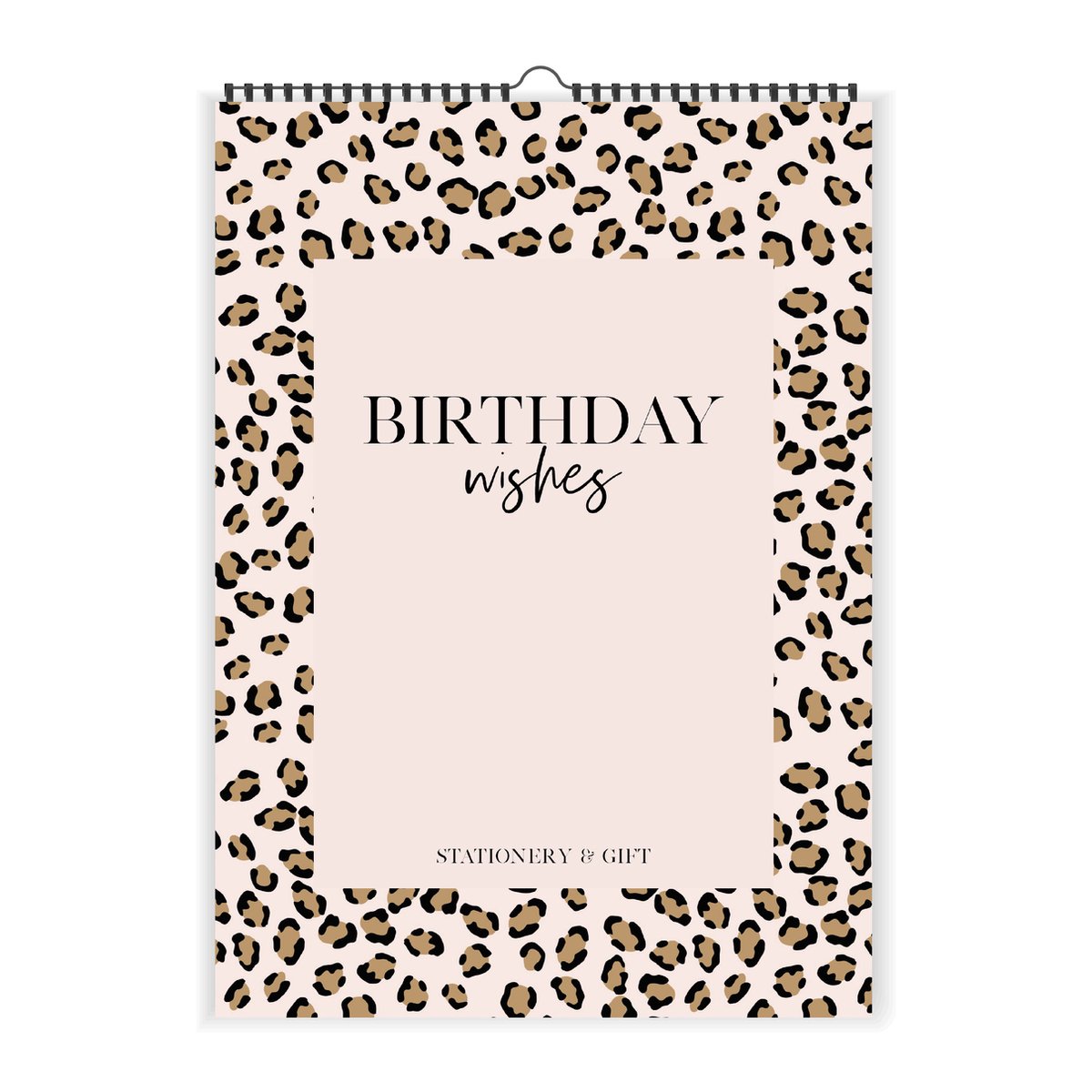 Stationery & Gift | Verjaardagskalender | Quotes | Pink Leopard - Stationery & Gift