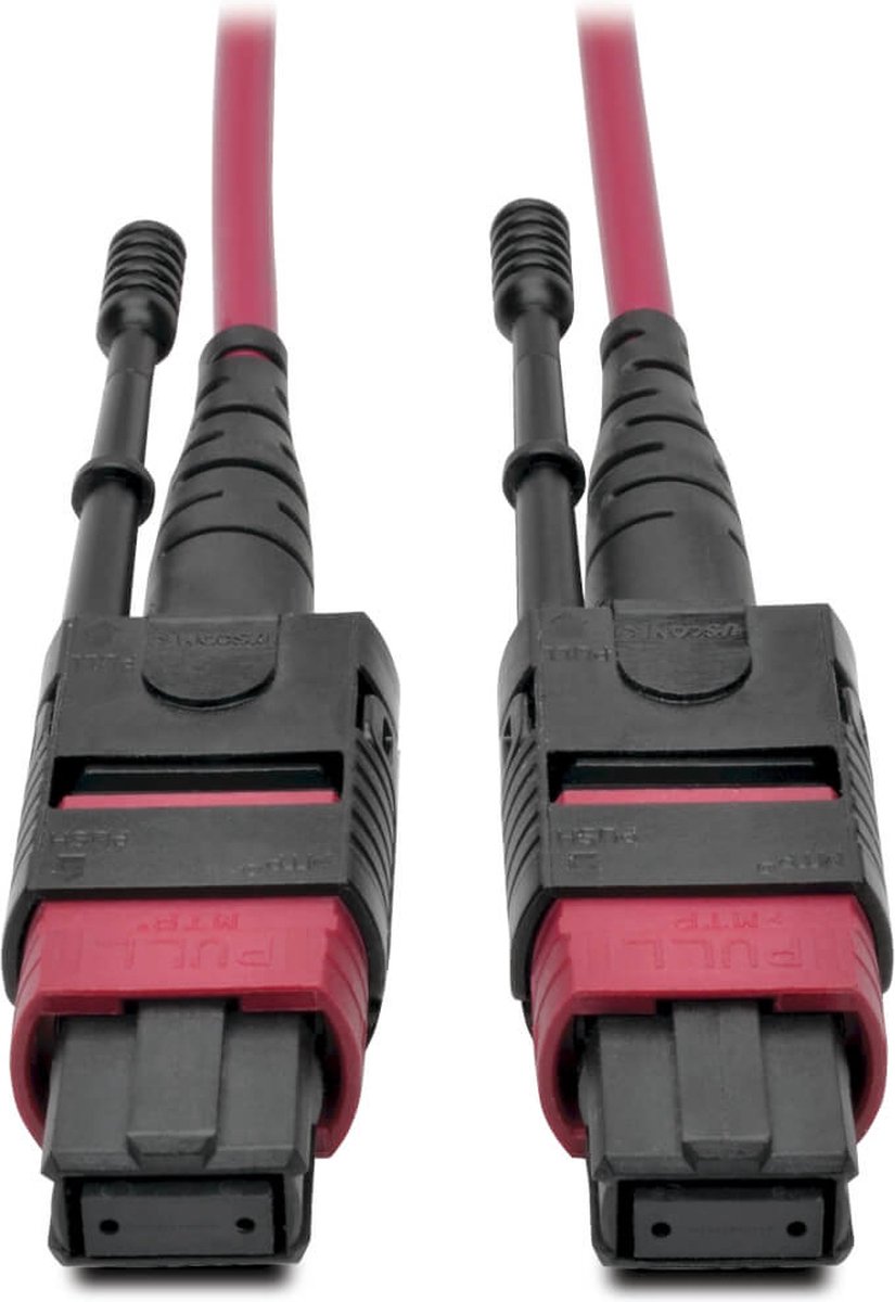 Tripp Lite N845-01M-12-MG Glasvezel kabel 1 m OM4 MPO/MTP Black,Magenta