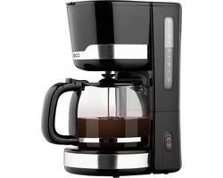 ECG KP 2115 Black - Koffiezetapparaat - 12 kopjes - 1,5 l - Zwart