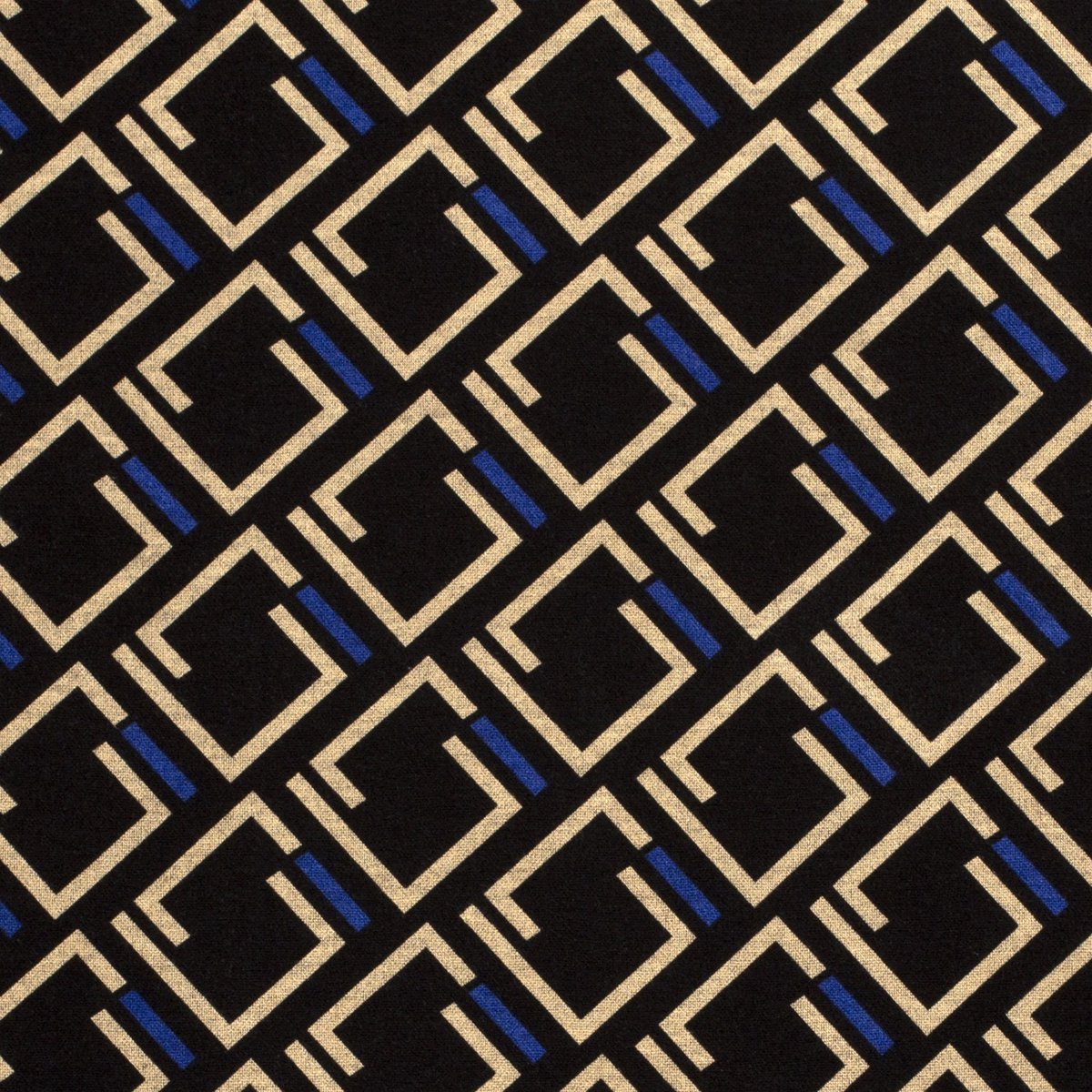 POLY VISCOSE JERSEY STOF DISCHARGE BEDRUKT ABSTRACT BLAUW -MY IMAGE - HERFST - WINTER 2022 - PER METER.