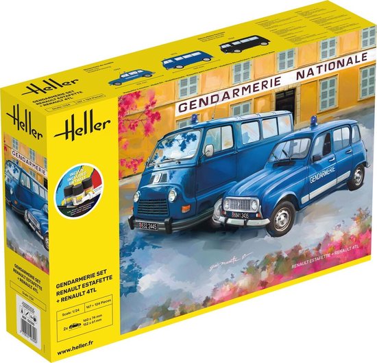 Norev Plastigam Renault Estafette transport d'enfants