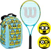Wilson Minions 25 Racket/Backpack/Bottle - Junior - rugzak - Multi
