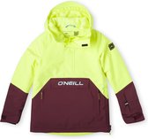 O'Neill - Hooded pullover ski-jack voor kinderen - Anorak - Pyranine geel - maat 152cm