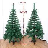 Kunstkerstboom met standaard Tirol - Groen - Kunststof - H 120 cm - Kerst - Boom - Kerstmis - Kerstbomen - Christmas - Christmastree