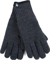 Heatholders, Superwarme Gevoerde Heren Handschoenen, Charcoal, Maat L/XL